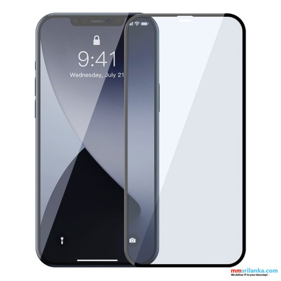 Baseus iPhone 12/12 Pro 6.1inch Curved-Screen Tempered Glass 0.23mm With Crack-Resistant Edges